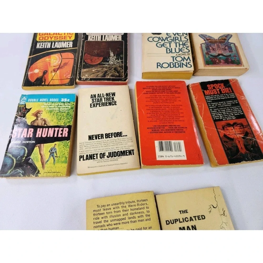 SciFi & Classics Paperback Books Various Authors Lot of 14 1984 Verne C.S. Lewis